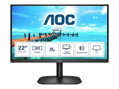 AOC LED-Display 22B2H/EU - 55 cm (22") - 1920 x 1080 Full HD_thumb