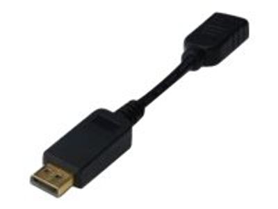 DIGITUS Basic Video Connector - Displayport/HDMI Type-A - 15 cm_thumb
