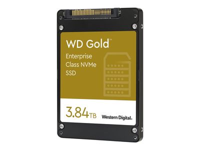 WD Gold Enterprise-Class SSD WDS384T1D0D - SSD - 3.84 TB - U.2 PCIe 3.1 x4 (NVMe)_1
