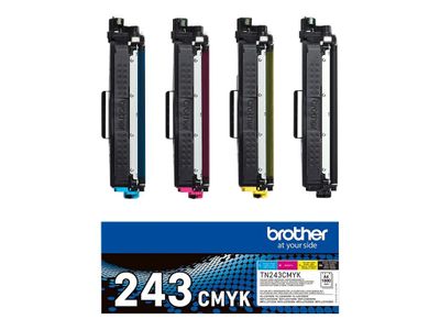 Brother Toner 4er Value Pack TN243CMYK - Schwarz, Gelb, Cyan, Magenta_3