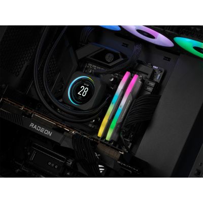 CORSAIR RAM Vengeance RGB - 64 GB (4 x 16 GB Kit) - DDR5 6000 DIMM CL36_8