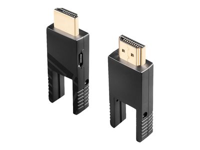 Cable Lindy Fibre Optic Hybrid microHDMI 30m Black_2