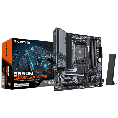 Gigabyte B550M GAMING X WIFI6 - Motherboard - micro ATX - Socket AM4 - AMD B550_thumb