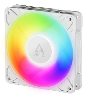 ARCTIC Freezer P12 Pro A-RGB (White) - 120 mm A-RGB PWM-Lüfter mit Kabelsplitt_thumb
