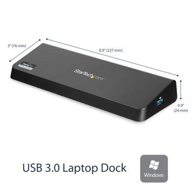 StarTech Dockingstation Dual Monitor USB 3.0 - HDMI - 4K Display Port_thumb