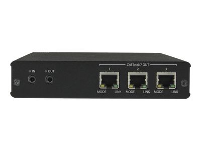 StarTech.com 3 Port HDBaseT Extender Kit mit 3 Empfängern - 1x3 HDMI über CAT5 Splitter - Bis zu 4K - Erweiterung für Video/Audio_4