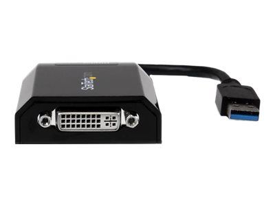 StarTech.com USB 3.0 to DVI / VGA Adapter - 2048x1152 - External Video & Graphics Card - Dual Monitor Display Adapter Cable - Supports Mac & Windows (USB32DVIPRO) - USB / DVI adapter - USB Type A to DVI-I - 15.2 cm_5