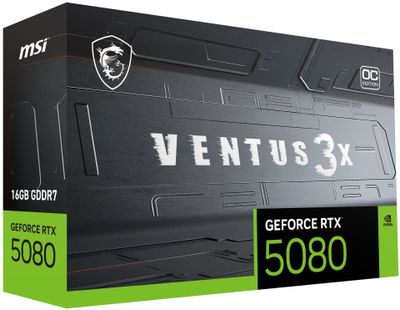 MSI VENTUS GeForce RTX 5080 16G 3X OC NVIDIA 16 GB GDDR7_2