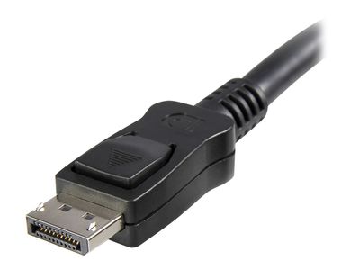 StarTech.com 1m DisplayPort 1.2 Kabel mit Verriegelung 1m (Stecker/Stecker) - DP 4k Audio- / Videokabel Kabel - Schwarz - DisplayPort-Kabel - 1 m_5