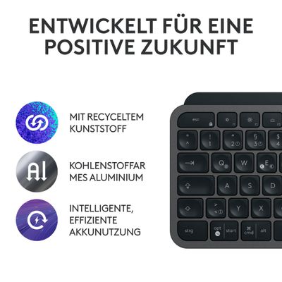 Logitech keyboard and mouse set MX Keys S Combo - Graphite_9