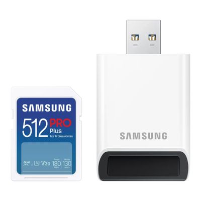 Samsung PRO Plus MB-SD512SB - flash memory card - 512 GB - SDXC UHS-I_thumb