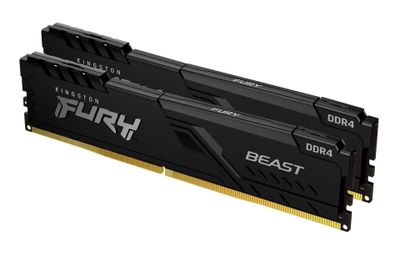 Kingston RAM FURY Beast - 32 GB (2 x 16 GB Kit) - Low Profile - DDR4 3600 DIMM CL18_thumb