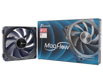 Seasonic MagFlow 1-Fan Kit Computer case 12 cm Black 1 pc(s)_8
