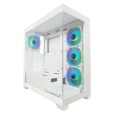 LC-Power PC case LC-715W-ON Shaded Gaming White - Midi_thumb