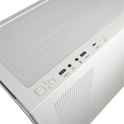 LC-Power PC case LC-715W-ON Shaded Gaming White - Midi_4