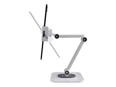 StarTech.com Adjustable Tablet Stand for Desk, Desk/Wall Mountable, Supports Up to 2.2lb, Universal Tablet Stand Holder for Desk, Articulating Tablet Mount with Pivot/Swivel/Rotate - Ergonomic Tablet Stand (ADJ-TABLET-STAND-W) stand - for tablet - white_8