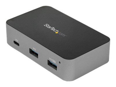 StarTech.com 4-Port USB C Hub - USB 3.1 Gen 2 (10Gbps) - 3x USB-A & 1x USB-C - Powered - Universal Power Adapter Included (HB31C3A1CS) - hub - 4 ports_1