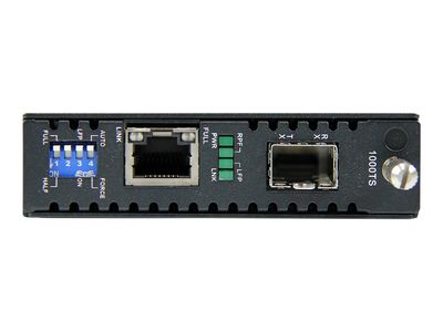 StarTech.com Gigabit Ethernet LWL / Glasfaser Medienkonverter mit SFP - 1000 Mbit/s Multimode Gigabit Ethernet Medienkonverter - Medienkonverter - 100Mb LAN, 1GbE_3