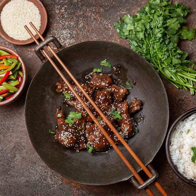 FireRocket cast iron wok - 34 cm_8