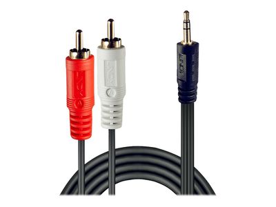 Cable Lindy Audio Stereo 2x RCA m /  3.5mm m 5m_2