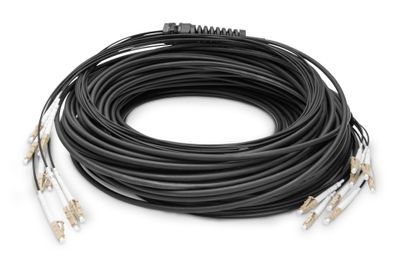 Digitus Pre-assembled Fiberglass Universal Breakout Cable, Multi Mode OM4, 8 Fibers, LC/UPC - LC/UPC_thumb
