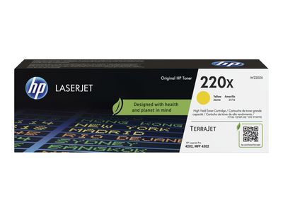 HP 220X - Hohe Ergiebigkeit - Gelb - original - LaserJet - Tonerpatrone (W2202X)_thumb