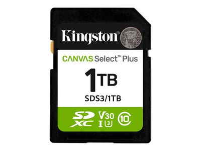 Kingston Canvas Select Plus - Flash-Speicherkarte - 1 TB - SDXC UHS-I_thumb