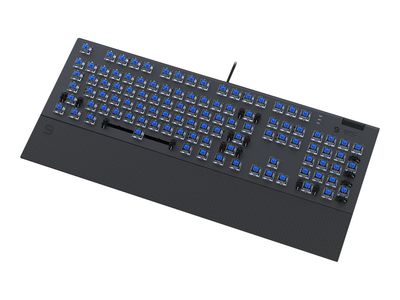 SPC Gear GK650K Omnis Kailh Blue RGB Pudding Edition - Tastatur - mit Lautstärkerad - QWERTY - USA_2