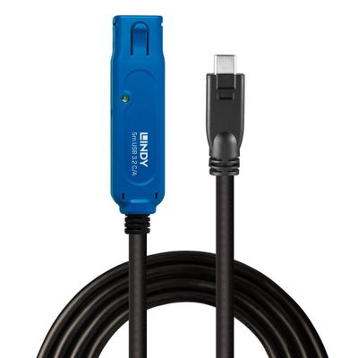 Lindy USB Verlängerungskabel - USB-A / USB-C - 5 m_thumb