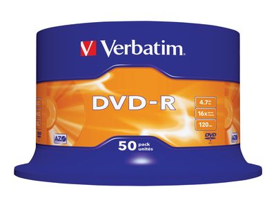 Verbatim - DVD-R x 50 - 4.7 GB - Speichermedium_thumb