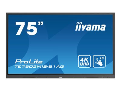 Iiyama LED-Display ProLite TE7502MIS-B1AG - 190 cm (75") - 3840 x 2160 4K Ultra HD_thumb