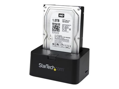 StarTech.com USB 3.0/ eSATA Dockingstation für SATA Festplatten - 2,5/3,5 HDD / SSD Docking Station mit UASP und Lüfter - Speicher-Controller - SATA 6Gb/s - eSATA 6Gb/s, USB 3.0_4
