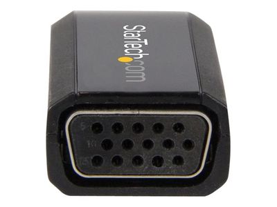 StarTech.com HDMI to VGA Adapter - Aux Audio Output - Compact - 1920x1200 - HDMI to VGA (HD2VGAMICRA) - video converter - black_4