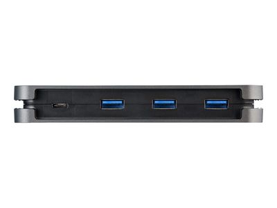 StarTech.com 4 Port USB C Hub - 3x USB-A/1xUSB-C - 5Gbps USB 3.0 Type-C Hub (3.2 Gen 1) - Bus Powered - 11.2" Cable w/ Cable Management (HB30CM3A1CB) - hub - 4 ports_8