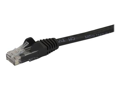 StarTech.com 5m CAT6 Ethernet Cable - Black Snagless Gigabit CAT 6 Wire - 100W PoE RJ45 UTP 650MHz Category 6 Network Patch Cord UL/TIA (N6PATC5MBK) - patch cable - 5 m - black_2
