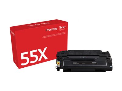 Xerox toner cartridge Everyday compatible with HP 55X (CE255X / CRG-324II) - Black_thumb