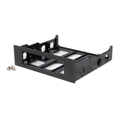 StarTech.com 3.5" to 5.25" Front Bay Adapter - Mount 3.5" HDD in 5.25" Bay - Hard Drive Mounting Bracket w/ Mounting Screws (BRACKETFDBK) - storage bay adapter_thumb
