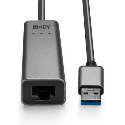 Lindy 43313 Kabeladapter USB-A RJ-45 Silber_4