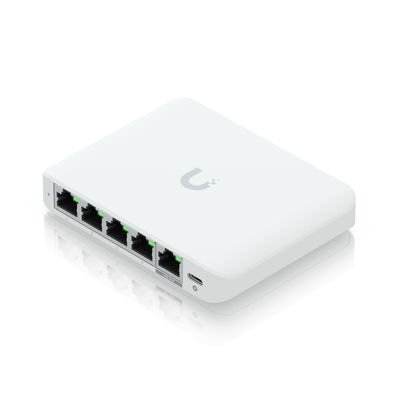 Ubiquiti UniFi Flex Mini 2.5G Managed 2.5G Ethernet (100/1000/2500) Power over Ethernet (PoE) Desktop White_3