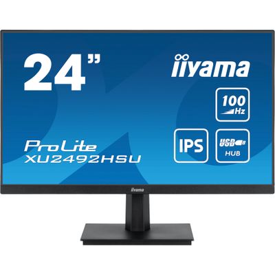 Iiyama LED-Monitor ProLite XU2492HSU-B6 - 60.5 cm (23.8") - 1920 x 1080 Full HD_thumb