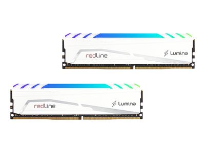 Mushkin Redline Lumina - DDR4 - kit - 16 GB: 2 x 8 GB - DIMM 288-pin - 3600 MHz / PC4-28800 - unbuffered_1