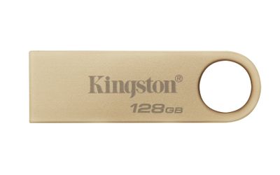 Kingston USB flash drive DataTraveler SE9 G3 - USB 3.2 Gen 1 - 128 GB - Gold_thumb