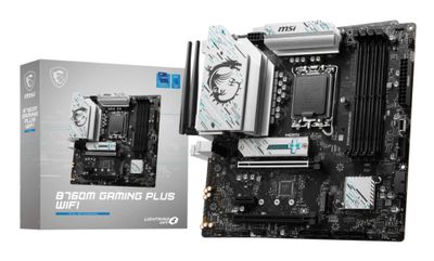 MSI Mainboard B760M GAMING PLUS WIFI - micro ATX - Socket LGA1700 - Intel B760_thumb