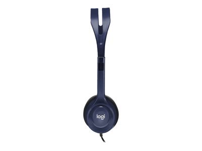 Logitech On-Ear Headset with microphone MIDNIGHT BLUE EMEA_5