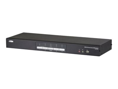 ATEN USB DVI Dual View KVMP Switch CS1644A - KVM-/Audio-/USB-Switch - 4 Anschlüsse_thumb