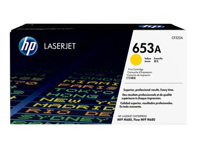 HP 653A - Gelb - Original - LaserJet - Tonerpatrone (CF322A)_thumb