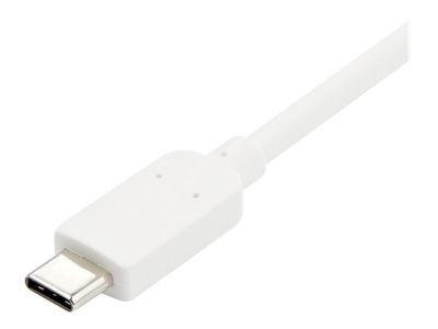StarTech.com USB-C auf HDMI Adapter mit USB Stromversorgung - USB Typ C zu HDMI Konverter für Computer mit USB C - 4K 60Hz - Weiß - externer Videoadapter - weiß_thumb