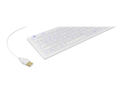 KeySonic Keyboard KSK-6031INEL-Wh - white_5