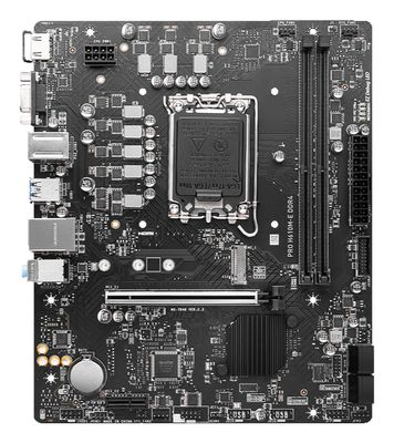 MSI Mainboard PRO H610M-E DDR4 - micro ATX - Socket LGA1700 - Intel H610_2