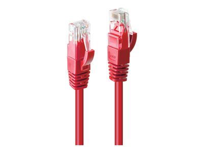 Cable Lindy Cat6 U/UTP 7,5m Red_thumb